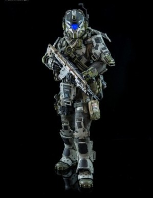 Threezero Titanfall IMC Battle Rifle Pilot 1/6TH Scale Figure