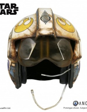 Star Wars: TFA Rey Salvaged X-Wing Pilot Helmet Prop Replica