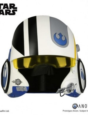 Star Wars: TFA Poe Dameron Blue Squadron Helmet Prop Replica