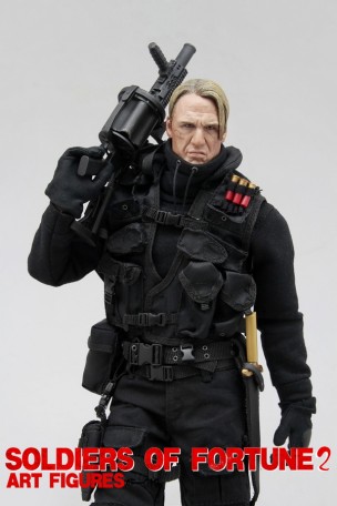 Art Figures Soldiers Of Fortune (EXPENDABLES) 2 1/6TH Scale Figure