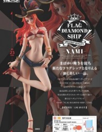 One Piece Flag Diamond Ship Nami Statue