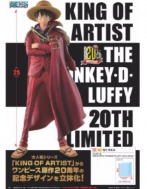 One Piece King Of Artist Luffy 20th Anniversary Limited Edition