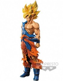 Dragon Ball Z Super Saiyan Goku MSP Manga Dimensions Statue