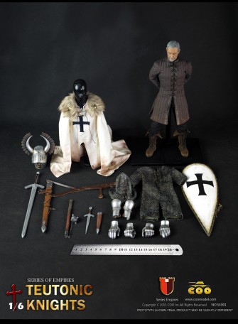 COOMODEL SERIES OF EMPIRES TEUTONIC KNIGHTS 1/6TH Scale Figure