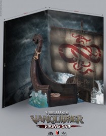 COOMODEL VIKING VANQUISHER VIKING SHIP Diorama