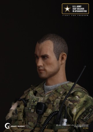 Crazy Dummy U.S. Army ISAF Soldier Afghanistan 1/6TH Scale Figure