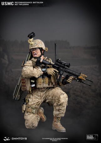 DAM USMC RECONNAISSANCE BATTALION M27 RIFLEMAN