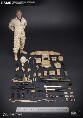 DAM USMC RECONNAISSANCE BATTALION M27 RIFLEMAN