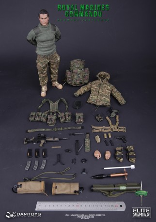 DAM ROYAL MARINES COMMANDO 1/6TH Scale Figure 