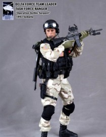 DAM DELTA FORCE TEAM LEADER (Black Hawk Down) 1/6TH Scale Figure