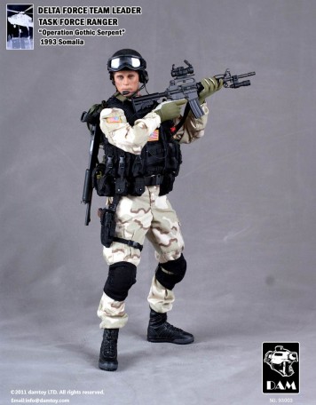 DAM DELTA FORCE TEAM LEADER (Black Hawk Down) 1/6TH Scale Figure