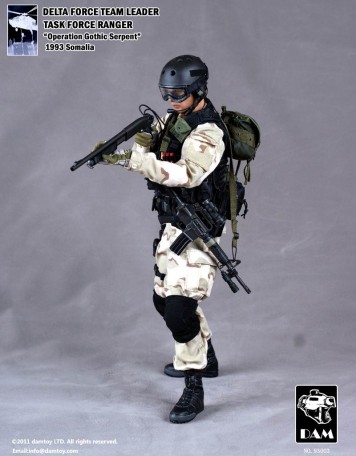 DAM DELTA FORCE TEAM LEADER (Black Hawk Down) 1/6TH Scale Figure