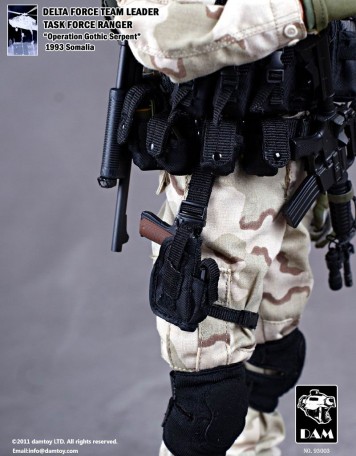 DAM DELTA FORCE TEAM LEADER (Black Hawk Down) 1/6TH Scale Figure