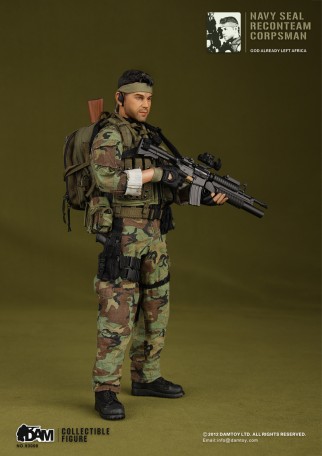 DAM NAVY SEAL RECONTEAM CORPSMAN (Tears of the Sun) 1/6TH Scale Figure