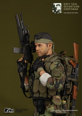 DAM NAVY SEAL RECONTEAM CORPSMAN (Tears of the Sun) 1/6TH Scale Figure