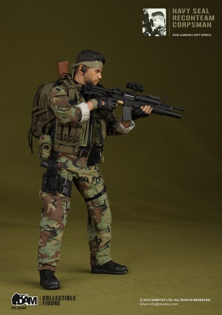 DAM NAVY SEAL RECONTEAM CORPSMAN (Tears of the Sun) 1/6TH Scale Figure