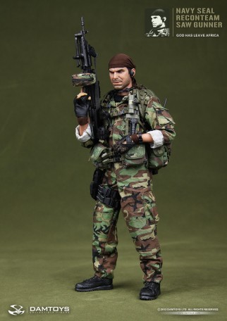 DAM NAVY SEAL SAW GUNNER (Tears of the Sun) 1/6TH Scale Figure