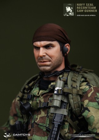 DAM NAVY SEAL SAW GUNNER (Tears of the Sun) 1/6TH Scale Figure