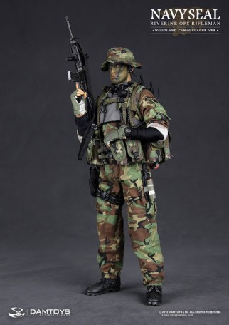 DAM NAVY SEAL Riverine Ops Rifleman woodland Ver