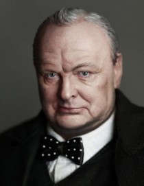 DID PRIME MINISTER OF THE UK Churchill 1/6TH Scale Figure