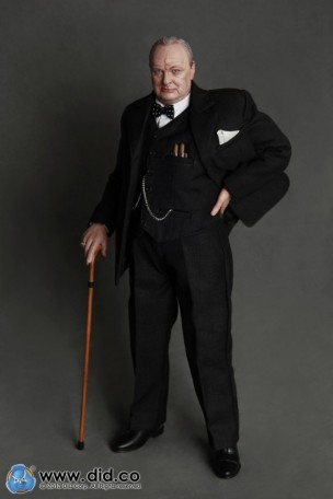 DID PRIME MINISTER OF THE UK Churchill 1/6TH Scale Figure