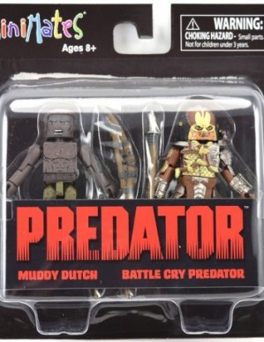 Diamond Select Predator Minimates Muddy Dutch and War Cry Predator