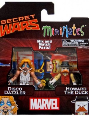 Diamond Select Marvel Minimates Disco Dazzler and Howard the Duck