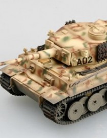 Easy Model 1/72 German Tiger I Early Type Tank Assembled Model