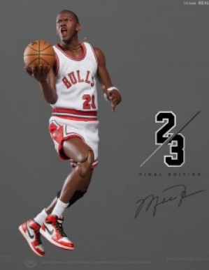 Enterbay NBA Collection Michael Jordan Final 1/6TH Scale Figure