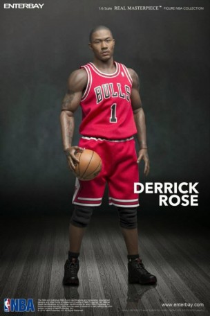 Enterbay NBA Collection Derrick Rose 1/6TH Scale Figure