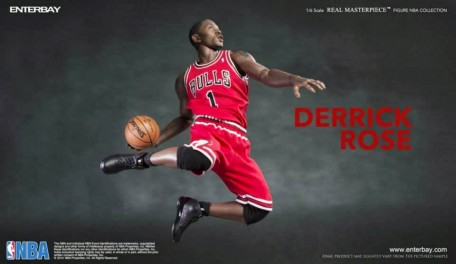 Enterbay NBA Collection Derrick Rose 1/6TH Scale Figure