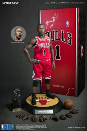 Enterbay NBA Collection Derrick Rose 1/6TH Scale Figure