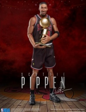 Enterbay NBA Collection Scottie Pippen 1/6TH Scale Figure