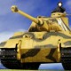 Forces of Valor 80077 1:32 GERMAN KING TIGER (PORSCHE TURRET)