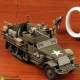 Forces of Valor 81009 1:32 U.S. M3A1 HALF-TRACK Normandy,1944