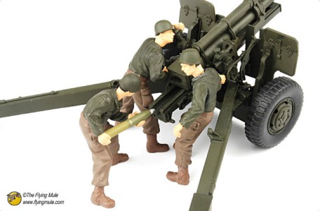 Forces of Valor 81013 1:32 U.S. M2A1 105 MM HOWITZER