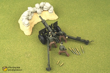 Forces of Valor 81013 1:32 U.S. M2A1 105 MM HOWITZER