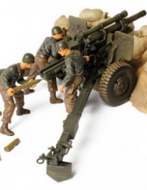 Forces of Valor 81013 1:32 U.S. M2A1 105 MM HOWITZER