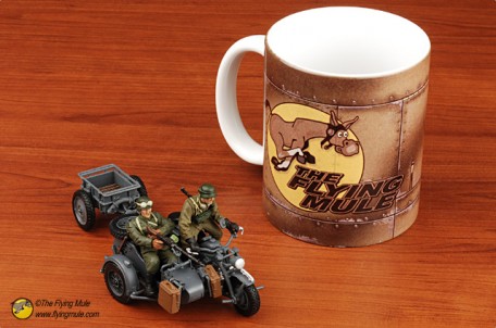 Forces of Valor 82008 1:32 GERMAN ZÜNDAPP KS 750 SIDE CAR