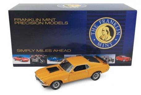 Franklin Mint 1970 Ford Mustang Boss 429 Diecast