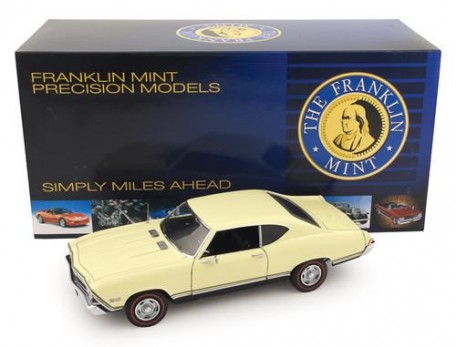 FRANKLIN MINT 1968 CHEVROLET CHEVELLE SS 396 H/T Diecast