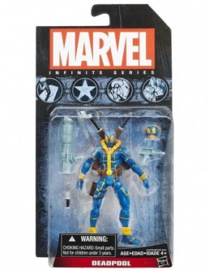 Hasbro Marvel Infinite X-Men Deadpool 3.75 Inch Action Figure