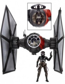 Star Wars Episode VII The Black Series Deluxe First Order TIE Fighter Vehicle with Pilot