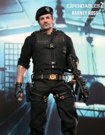 Hot Toys THE EXPENDABLES 2 BARNEY ROSS 1/6TH Scale Figure