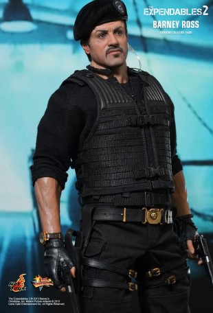 Hot Toys THE EXPENDABLES 2 BARNEY ROSS 1/6TH Scale Figure