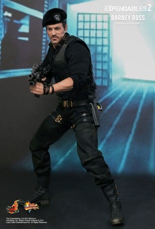 Hot Toys THE EXPENDABLES 2 BARNEY ROSS 1/6TH Scale Figure