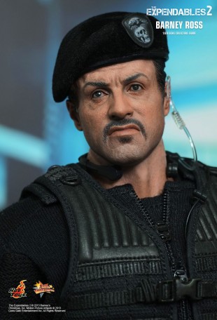 Hot Toys THE EXPENDABLES 2 BARNEY ROSS 1/6TH Scale Figure