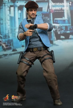 Hot Toys THE EXPENDABLES 2 BARNEY ROSS 1/6TH Scale Figure