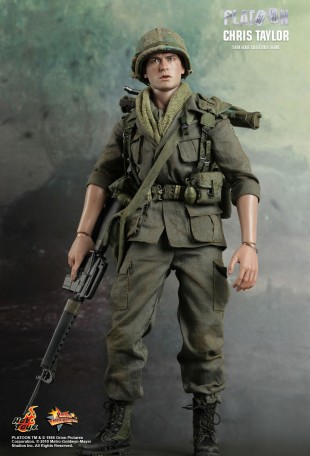 Hot Toys PLATOON CHRIS TAYLOR 1/6TH Scale Action Figure