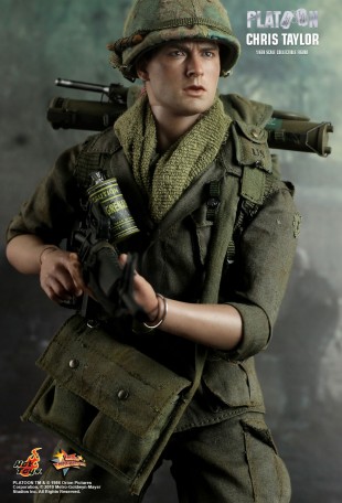 Hot Toys PLATOON CHRIS TAYLOR 1/6TH Scale Action Figure